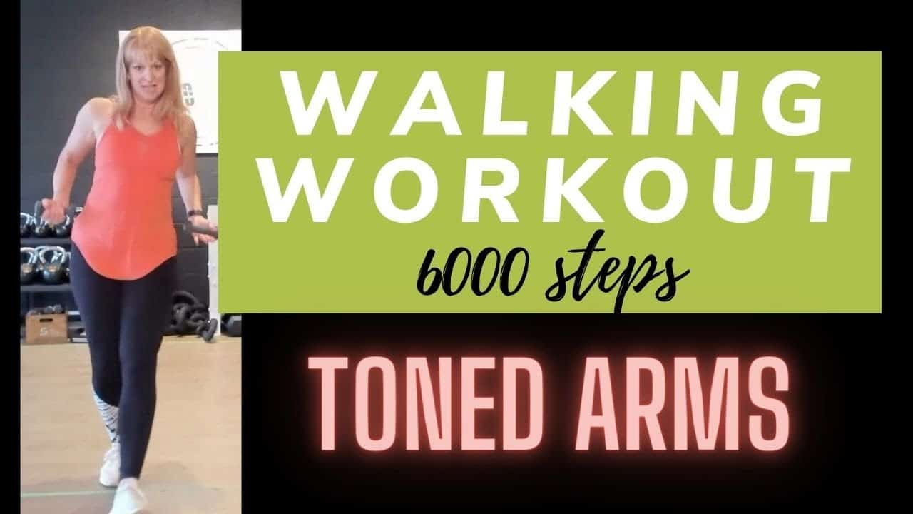 Toned Arms Walking Workout Steps Walk At Home Arm Toning Walk