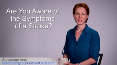 Do You Know The Symptoms of a Stroke? Stroke WARNINGS Signs!