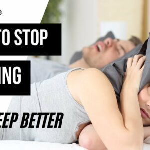 How to Stop Snoring and Sleep Better with One Simple Device ?
