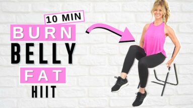 10 Minute Burn Belly Fat WORKOUT For Women Over 50!