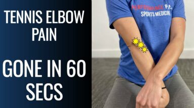 Tennis Elbow/Lateral Epicondylitis Reduce In 60 Seconds (FAST)