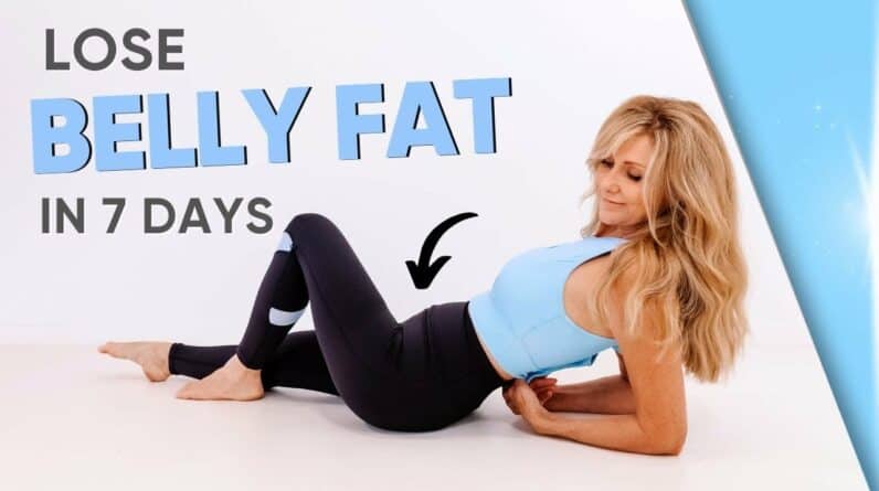 5 Minute ABS WORKOUT To Reduce Belly Fat Fast | Fabulous50s