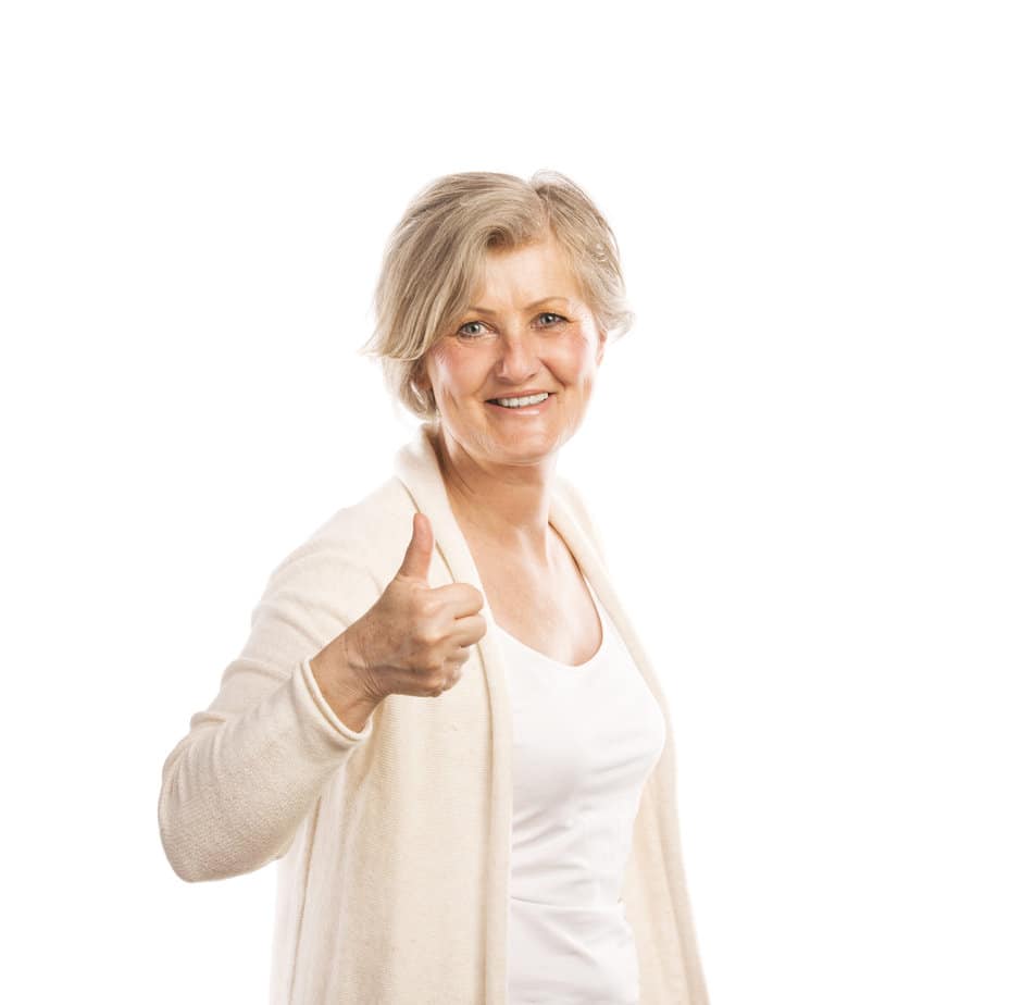 graphicstock portrait of a happy senior womanwith thumbs up isolated on white background BRlwS2O3b scaled
