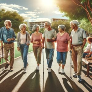 The Social Aspect of Walking for Seniors